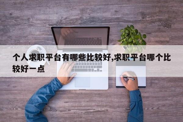 个人求职平台有哪些比较好,求职平台哪个比较好一点